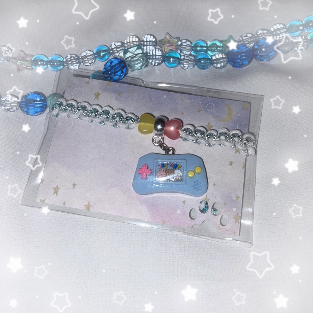 【nem仔ハンドメイド】調整可能ブレスレット