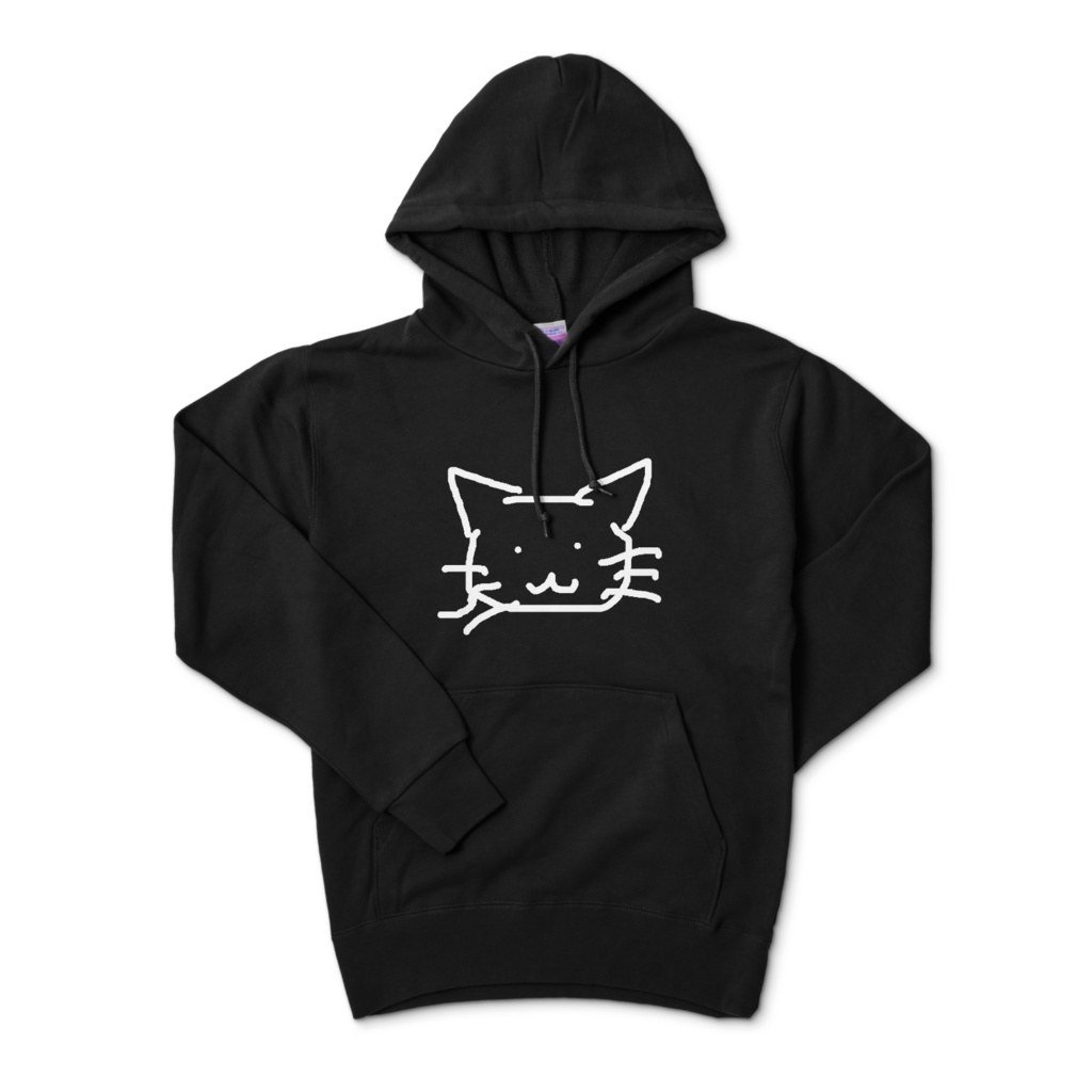 リーセルさんが描いたねこパーカー