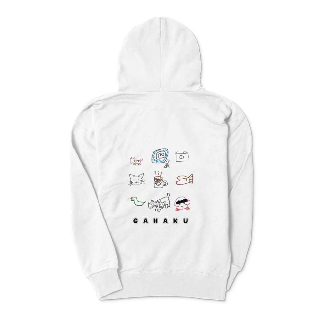 リーセルさんGAHAKUパーカー