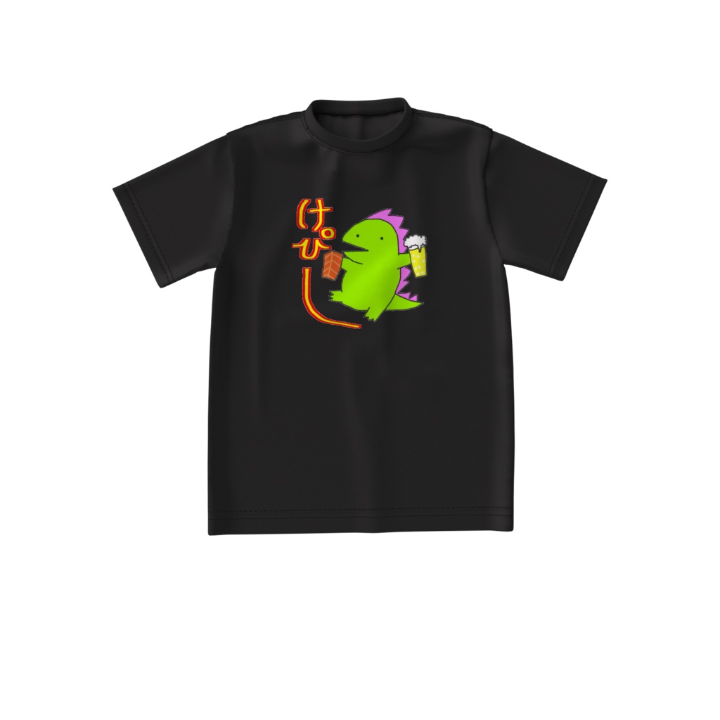 けぴーきょうりゅうTシャツ！デカT！
