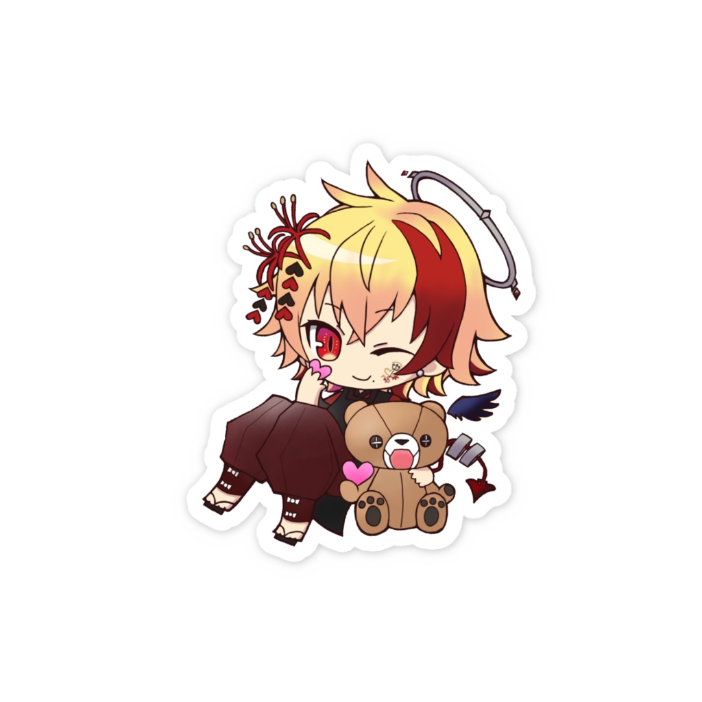 みにりーせるスマホステッカー