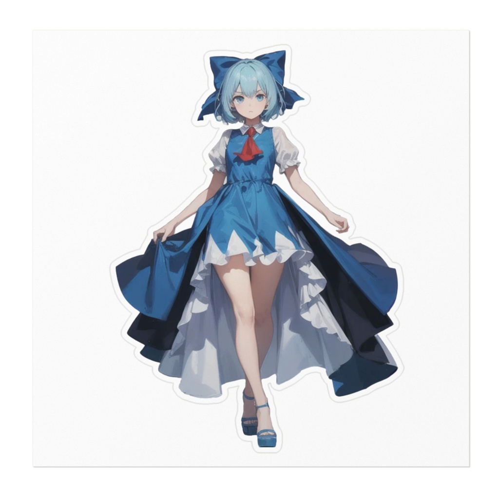 チルノ ステッカー1