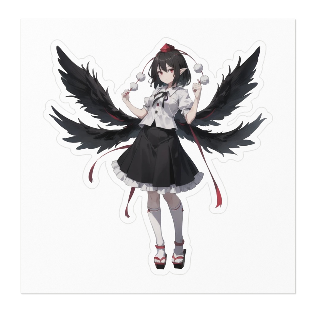 射命丸文-01 東方Projectステッカー