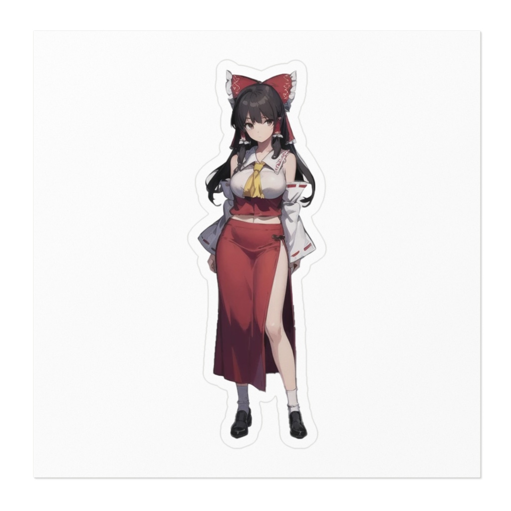 DC東方Projectステッカー 博麗霊夢04