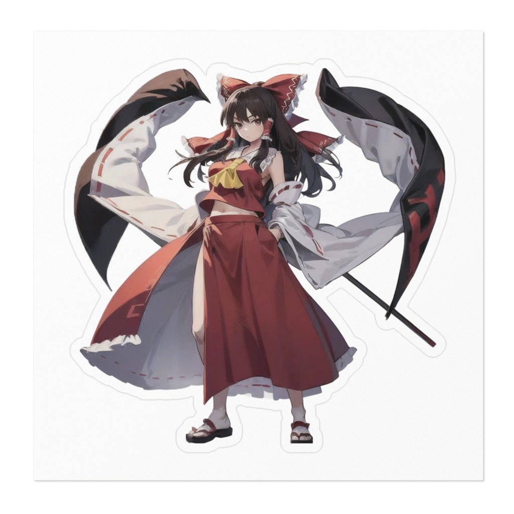 DC東方Projectステッカー 博麗霊夢05