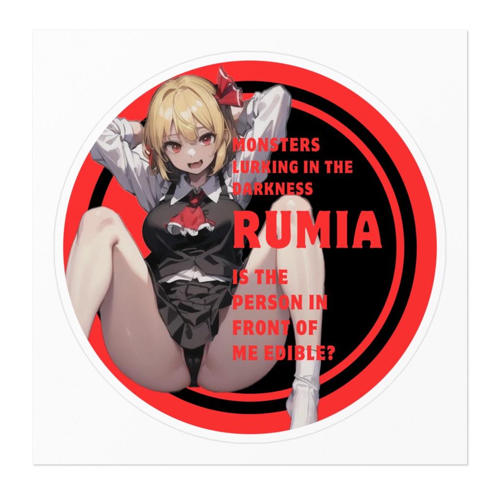 DC東方Projectステッカー ルーミア03