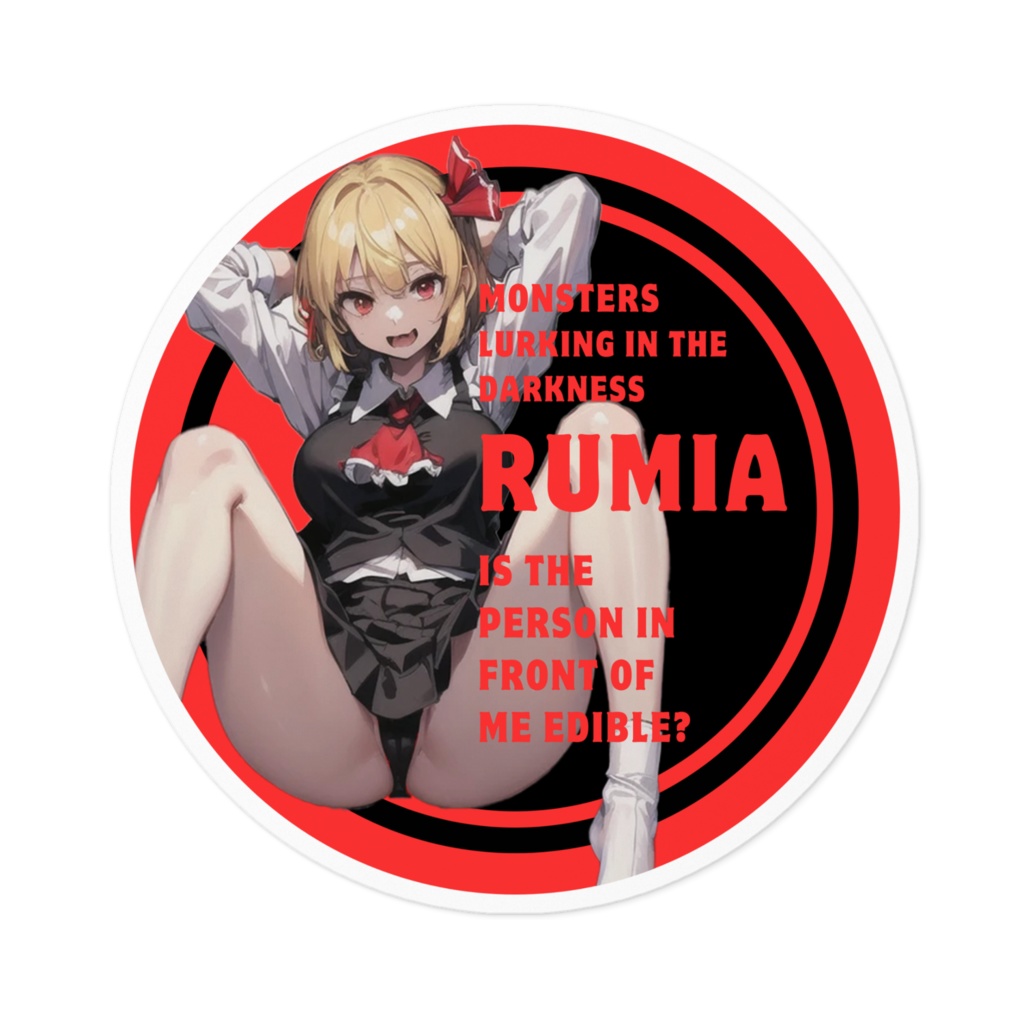 DC東方Projectステッカー ルーミア03