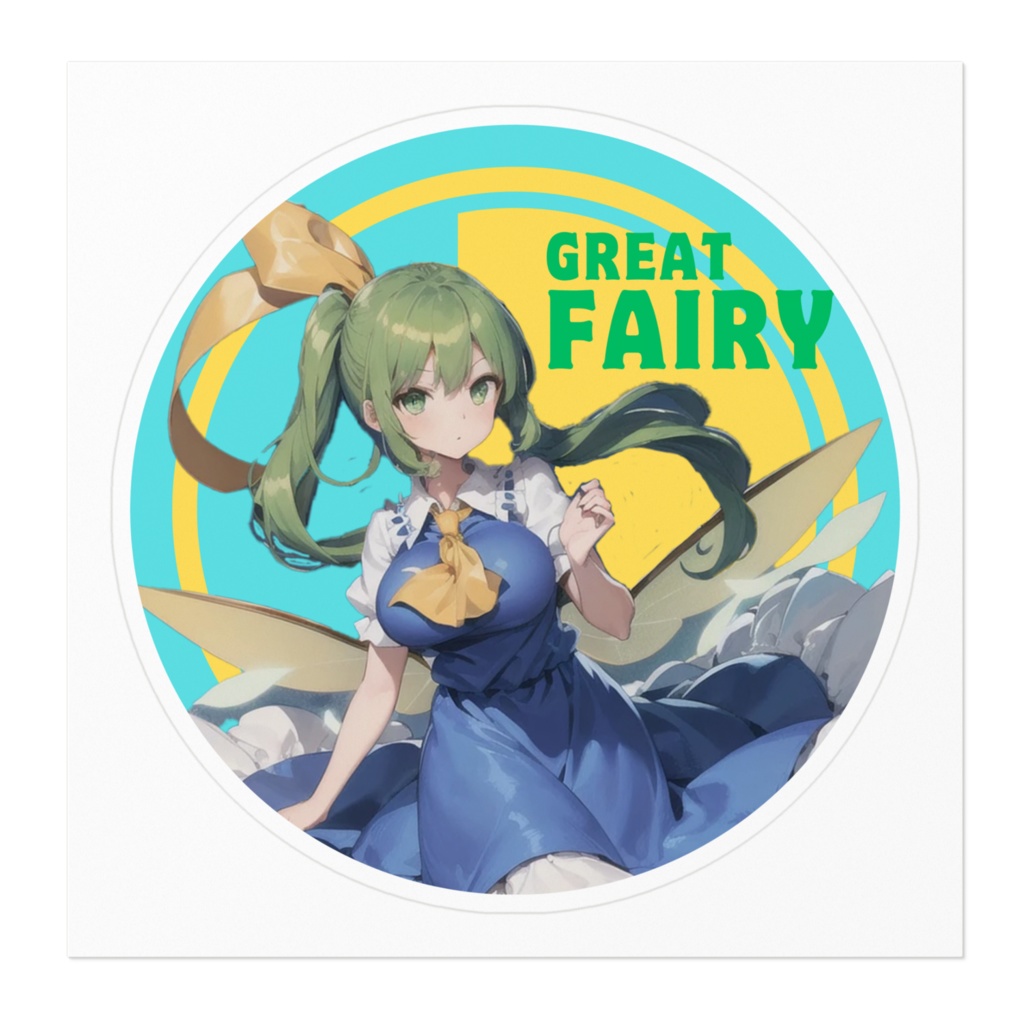 DC東方Projectステッカー 大妖精02