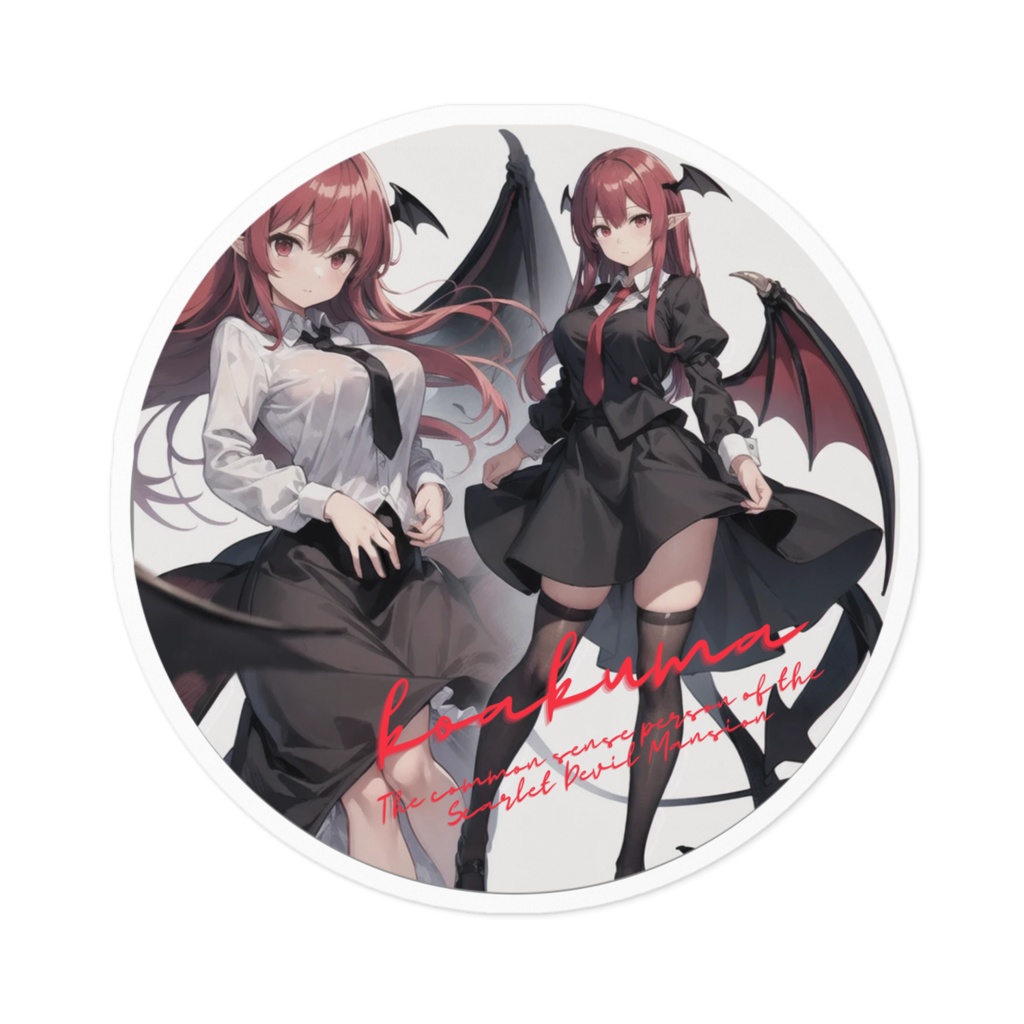 DC東方Projectステッカー 小悪魔01