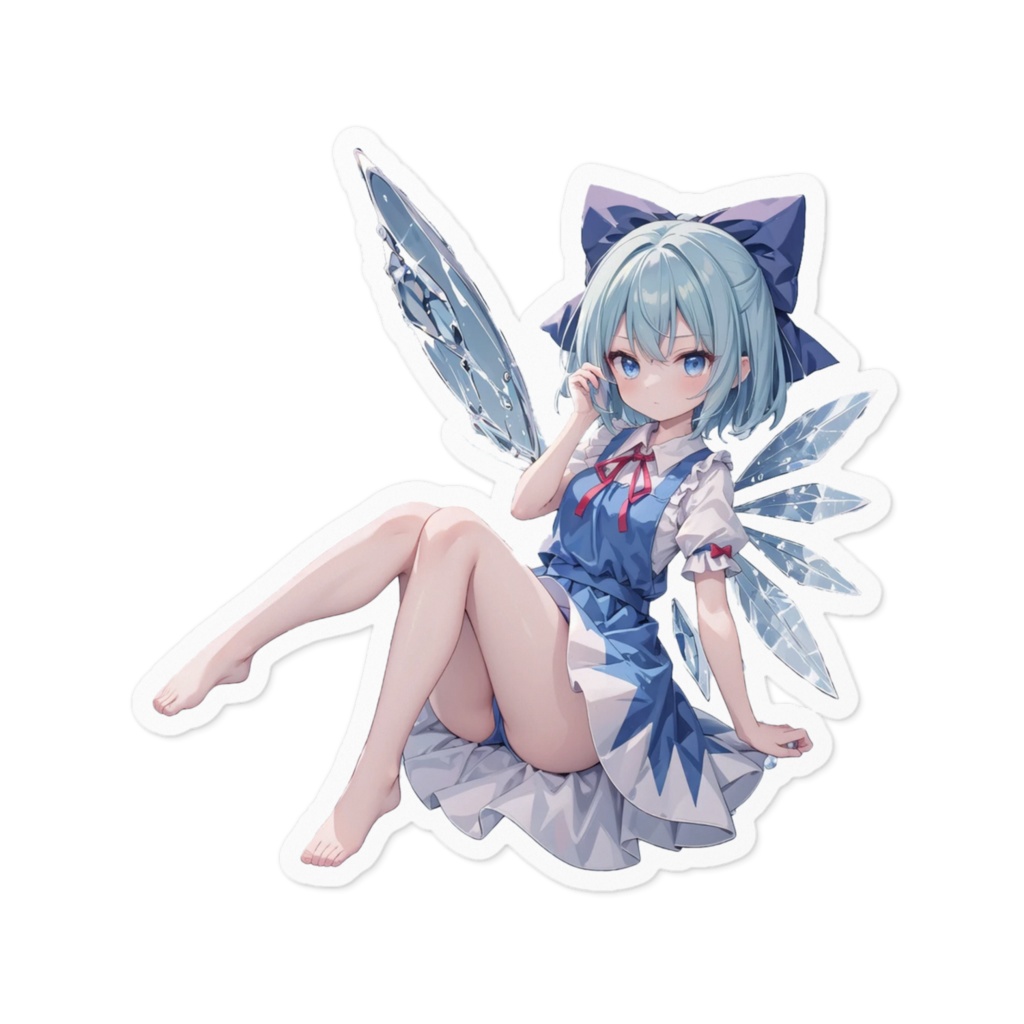 DC東方Projectステッカー　チルノ03