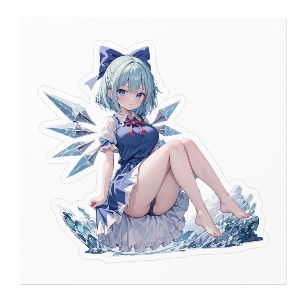 DC東方Projectステッカー チルノ05