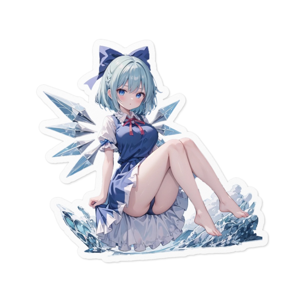 DC東方Projectステッカー　チルノ05