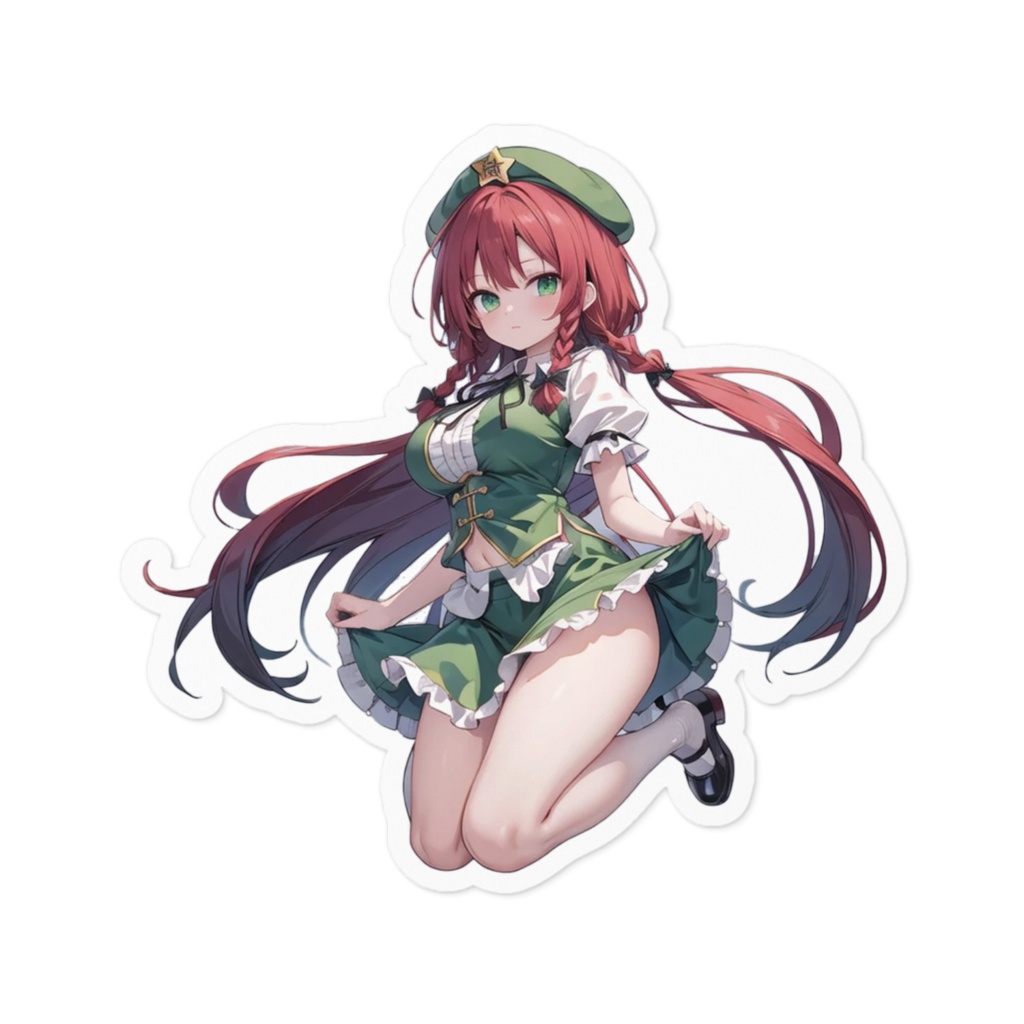 DC東方Projectステッカー　紅美鈴02