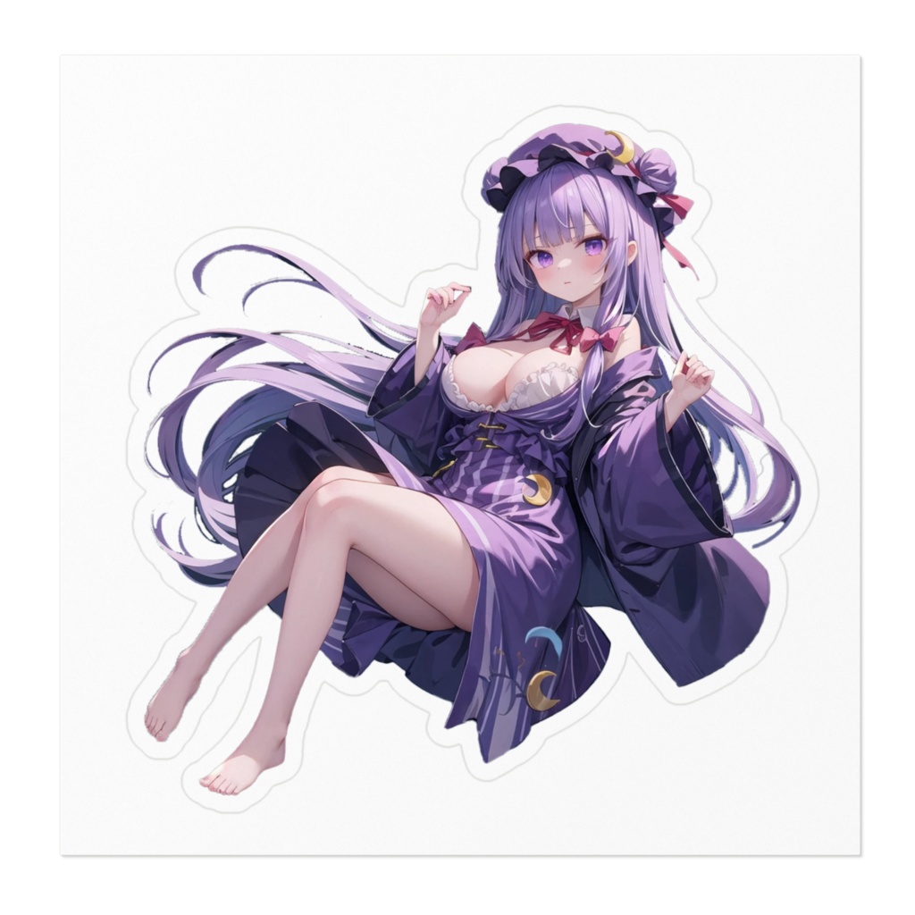 DC東方Projectステッカー パチュリー・ノーレッジ01