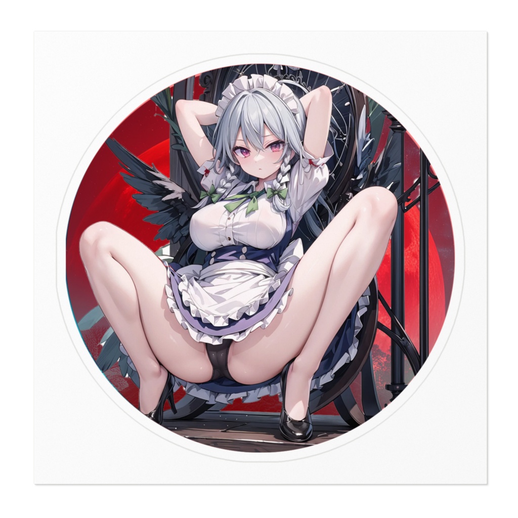 DC東方Projectステッカー 十六夜咲夜03