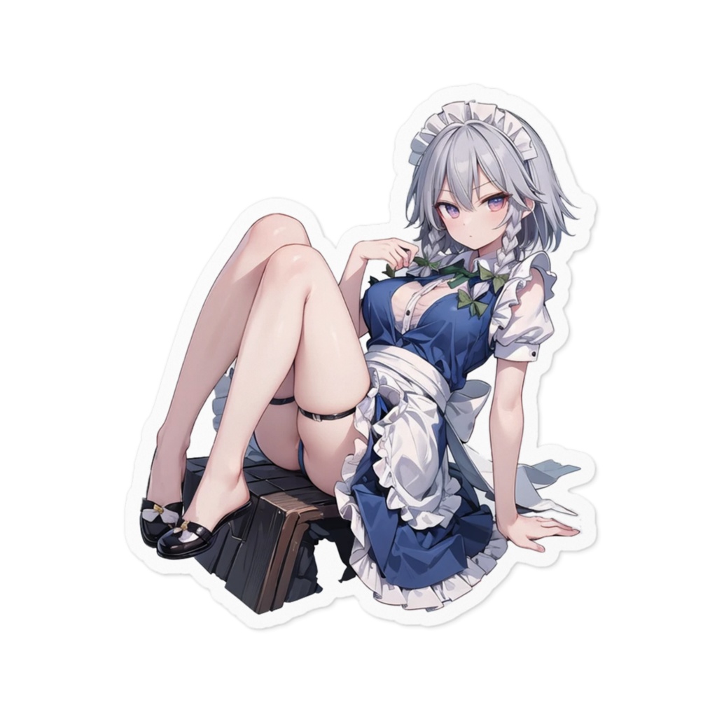 DC東方Projectステッカー　十六夜咲夜06