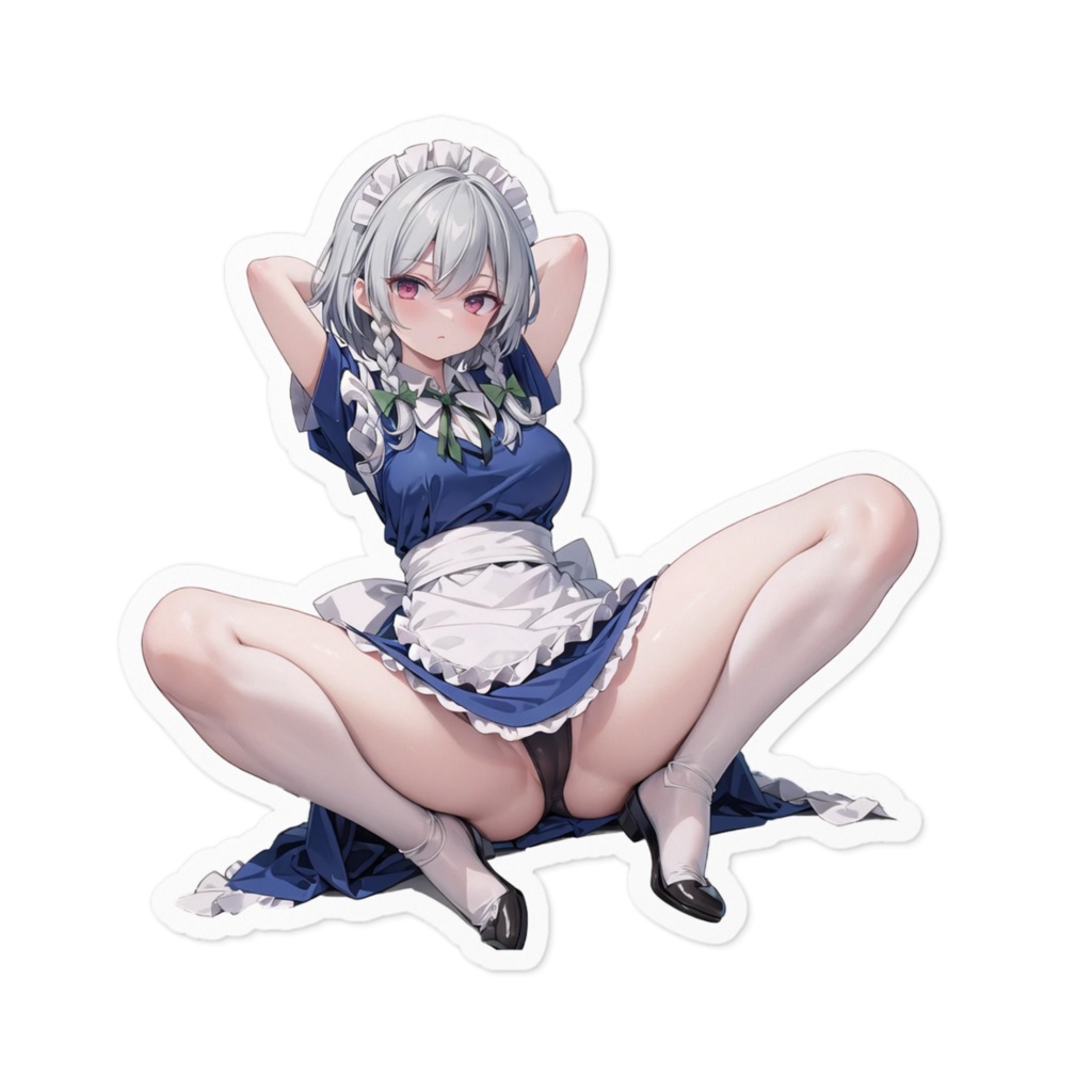 DC東方Projectステッカー　十六夜咲夜07