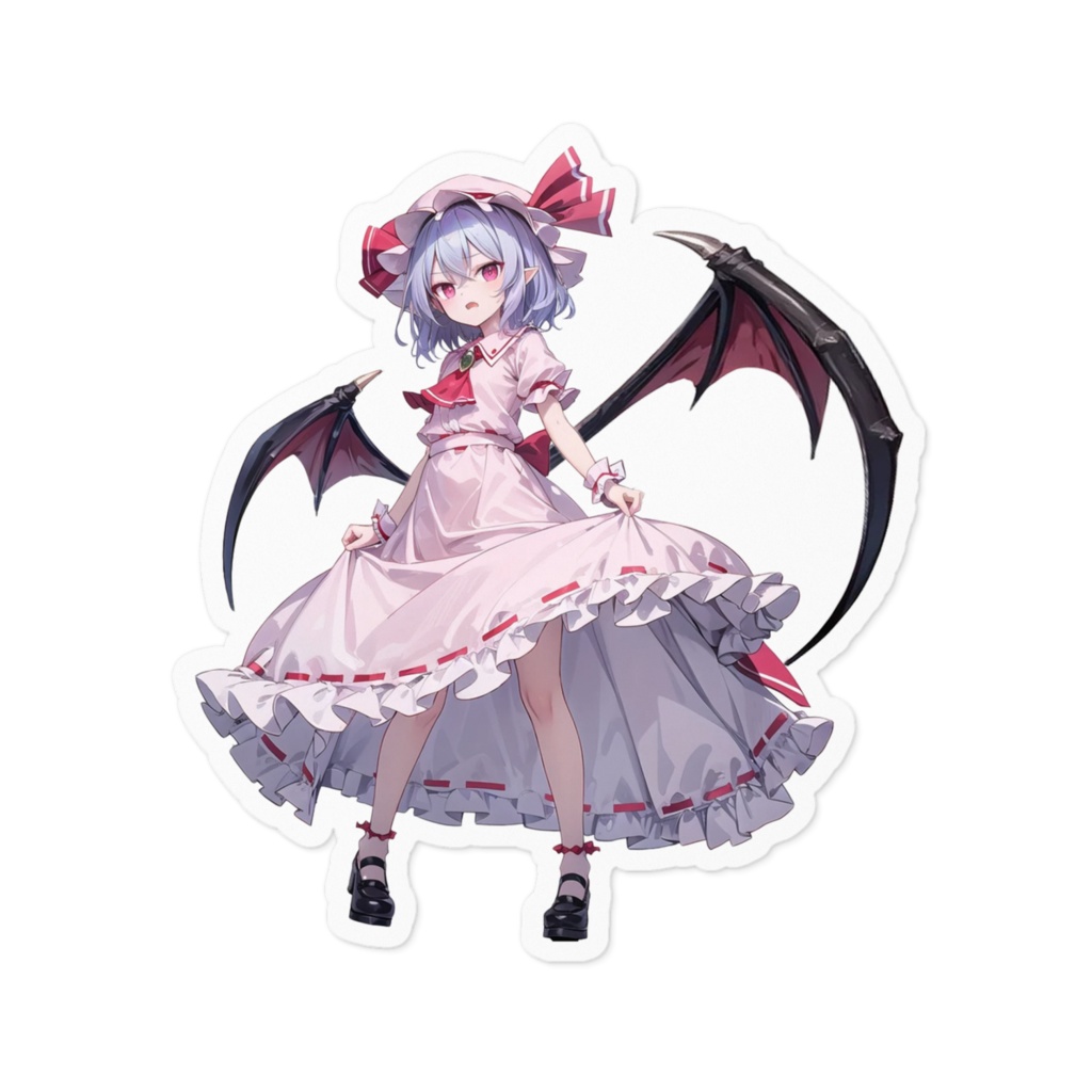 DC東方Projectステッカー レミリア・スカーレット03 - 2ams