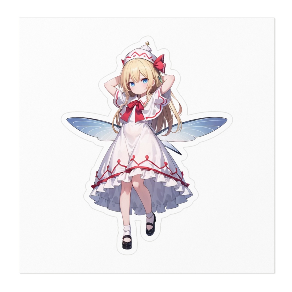 DC東方Projectステッカー リリーホワイト01