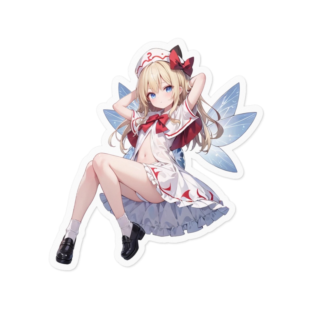 DC東方Projectステッカー　リリーホワイト02