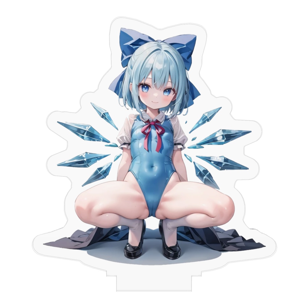 DC東方Projectアクリルフィギュア チルノ02