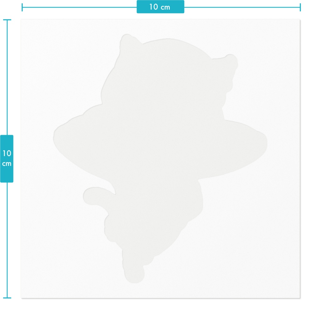 DC東方Projectステッカー 橙(chen)06