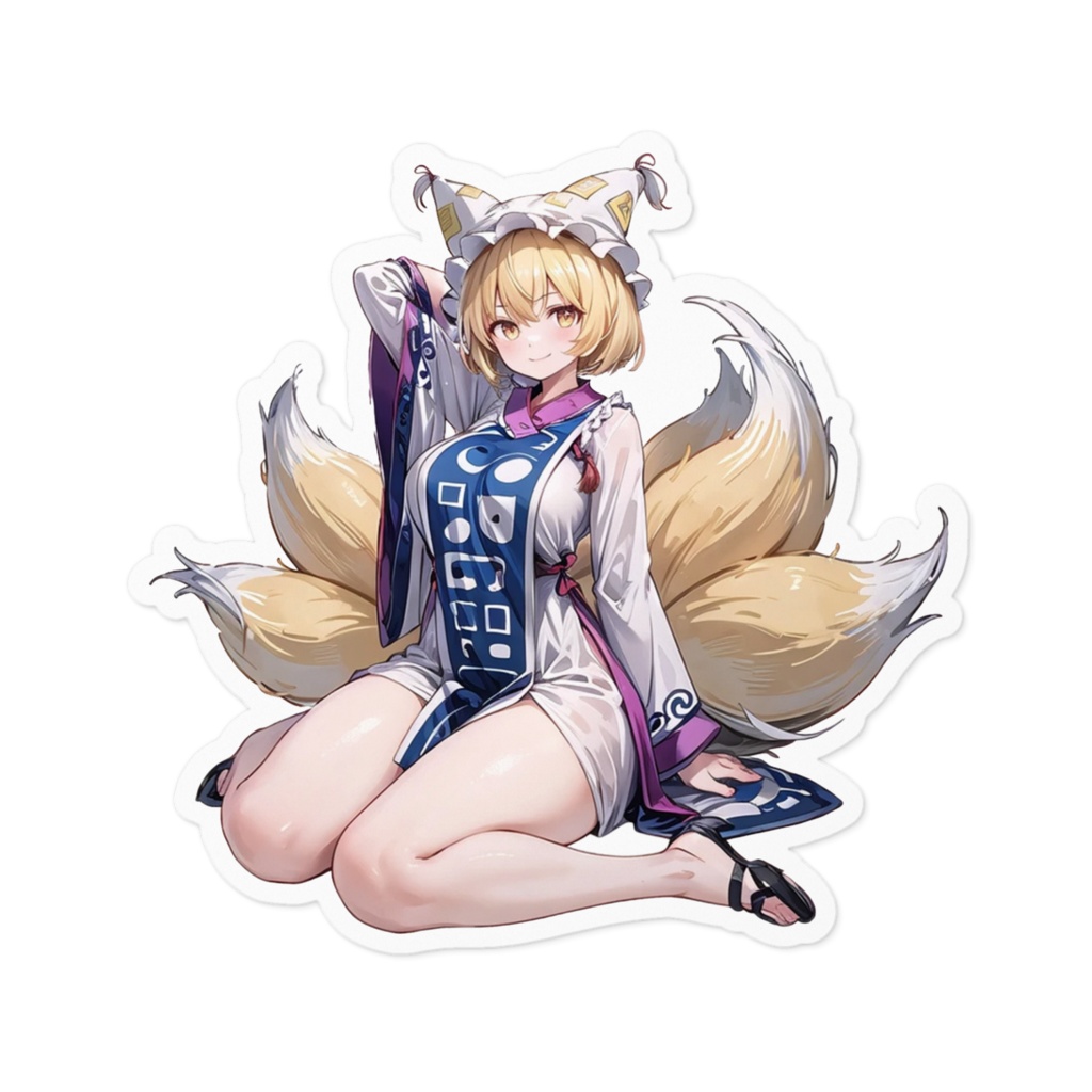 DC東方Projectステッカー　八雲藍01