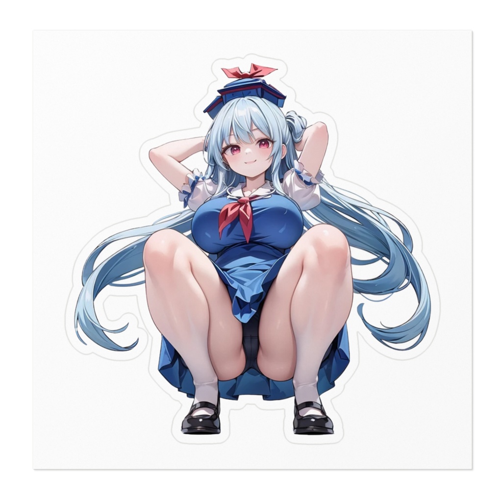 DC東方Projectステッカー 上白沢慧音02