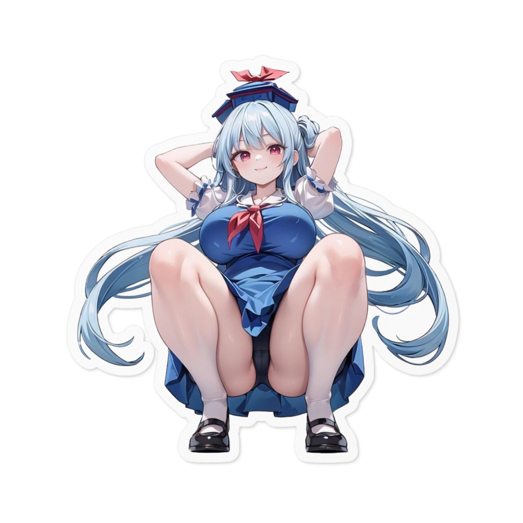DC東方Projectステッカー 上白沢慧音02