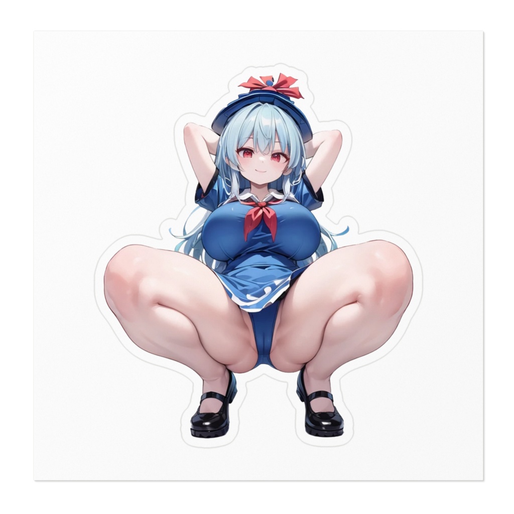 DC東方Projectステッカー 上白沢慧音03