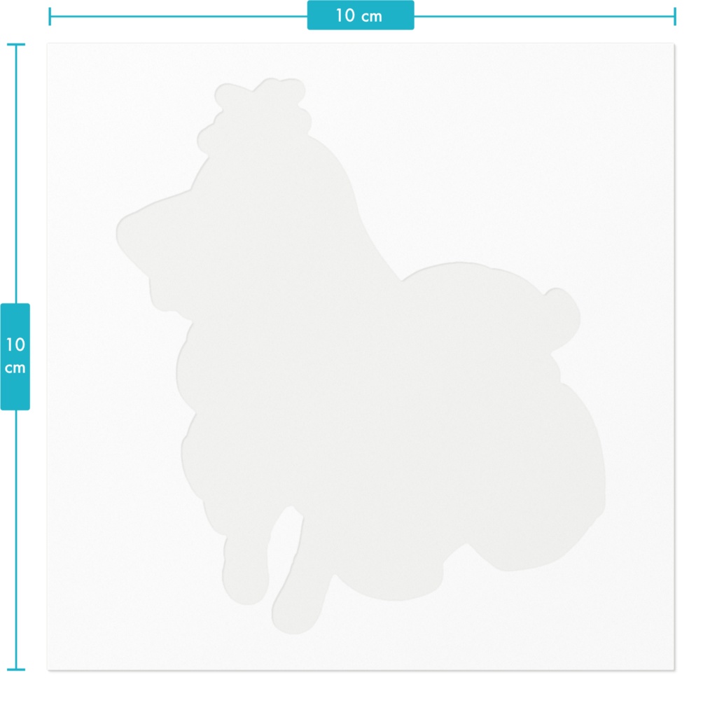 DC東方Projectステッカー 上白沢慧音04