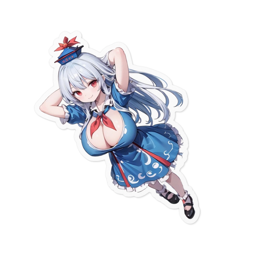 DC東方Projectステッカー 上白沢慧音05