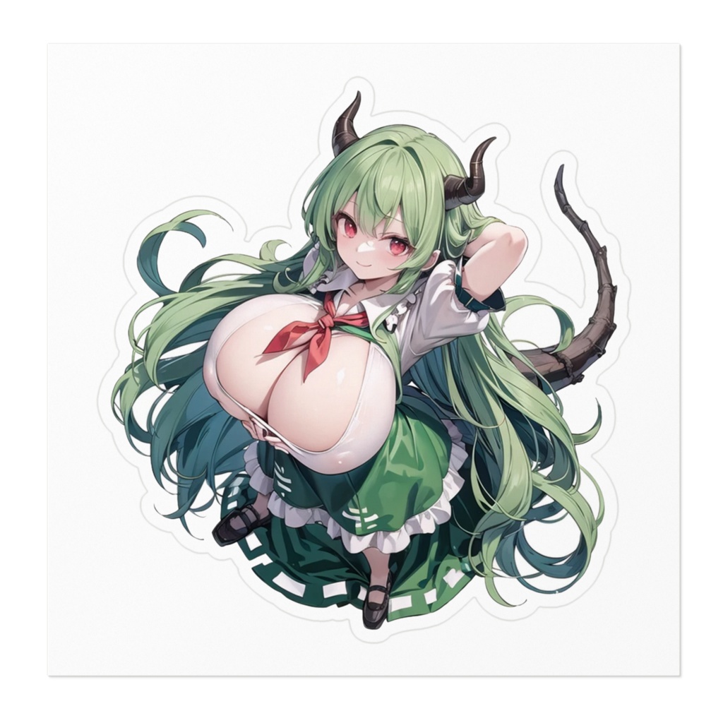 DC東方Projectステッカー ex上白沢慧音02