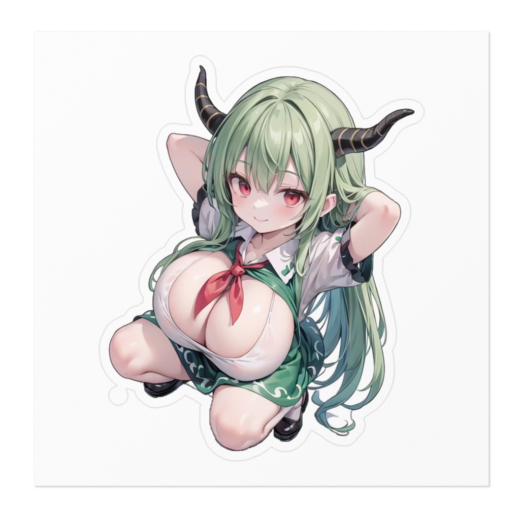 DC東方Projectステッカー ex上白沢慧音03