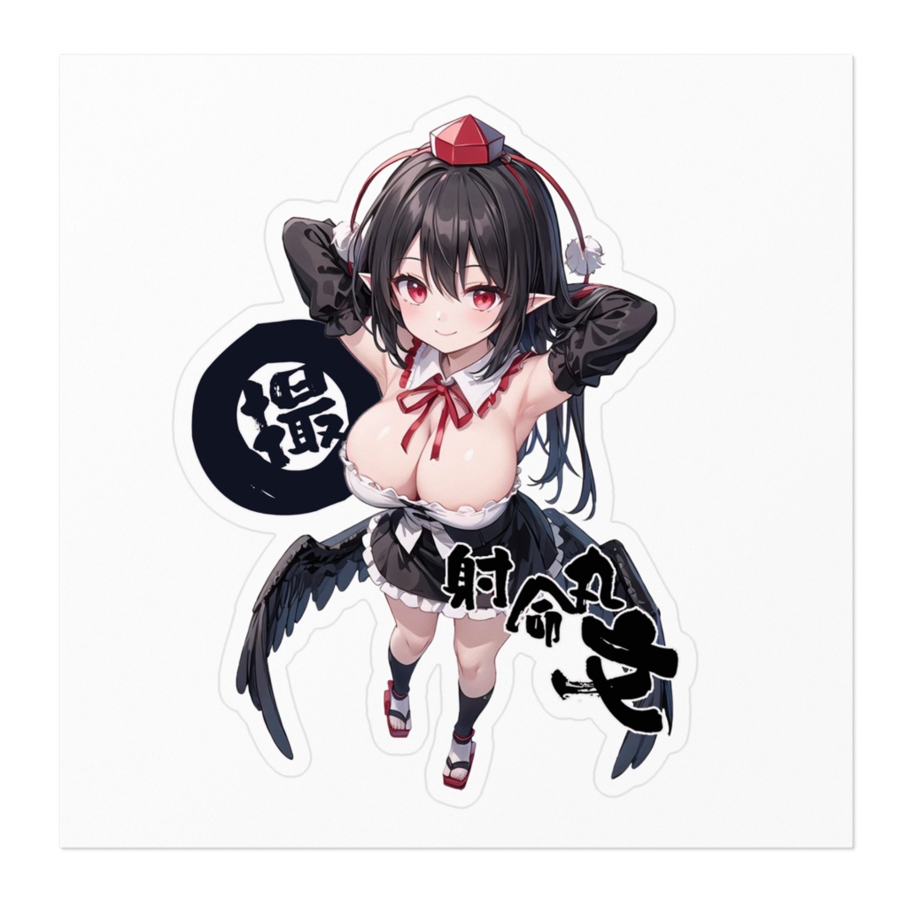 DC東方Projectステッカー 射命丸文03