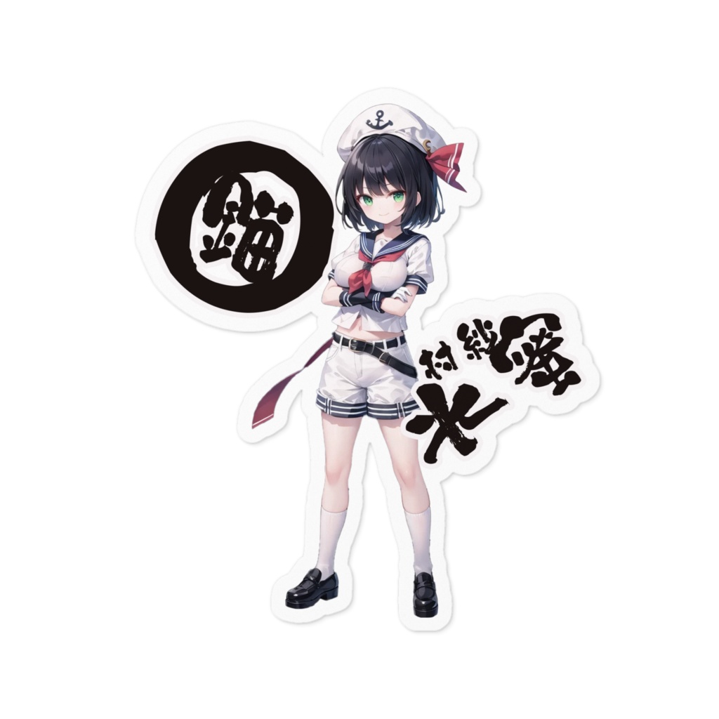 DC東方Projectステッカー 村紗水蜜(キャラ+ロゴ)