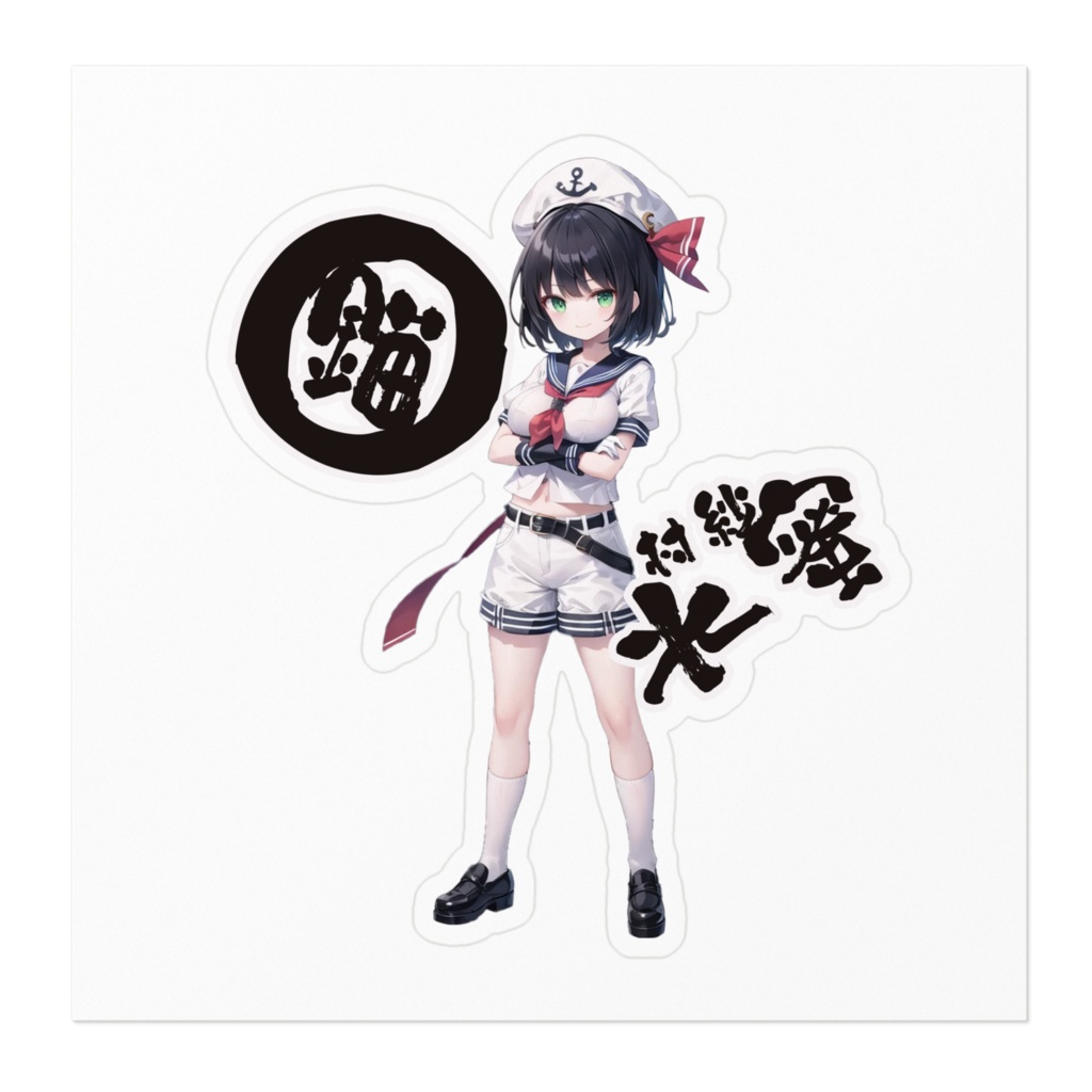 DC東方Projectステッカー 村紗水蜜(キャラ+ロゴ)