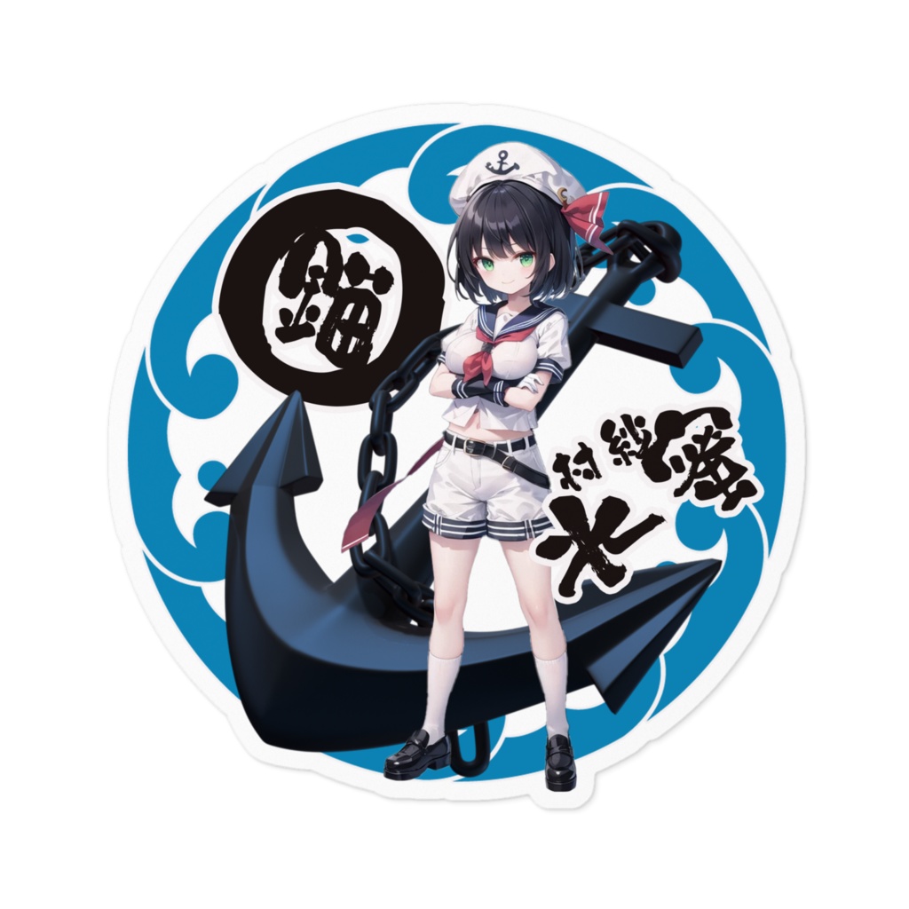 DC東方Projectステッカー 村紗水蜜(背景有)