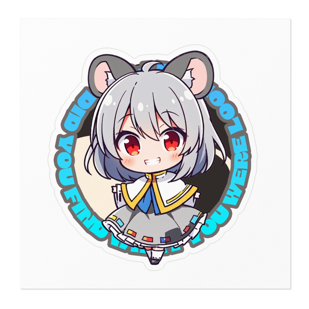 DC東方Projectステッカー ちびきゃらナズーリン