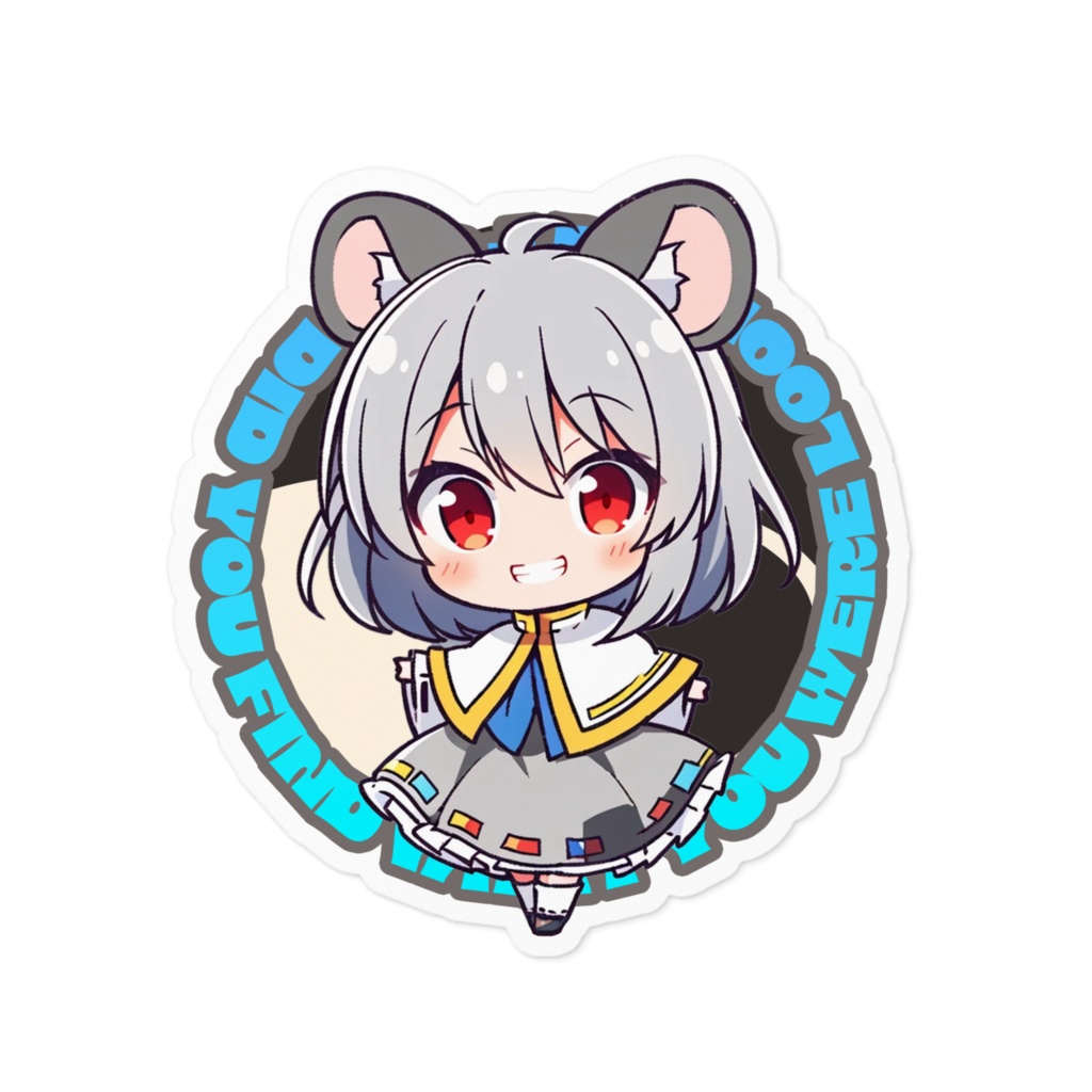 DC東方Projectステッカー ちびきゃらナズーリン