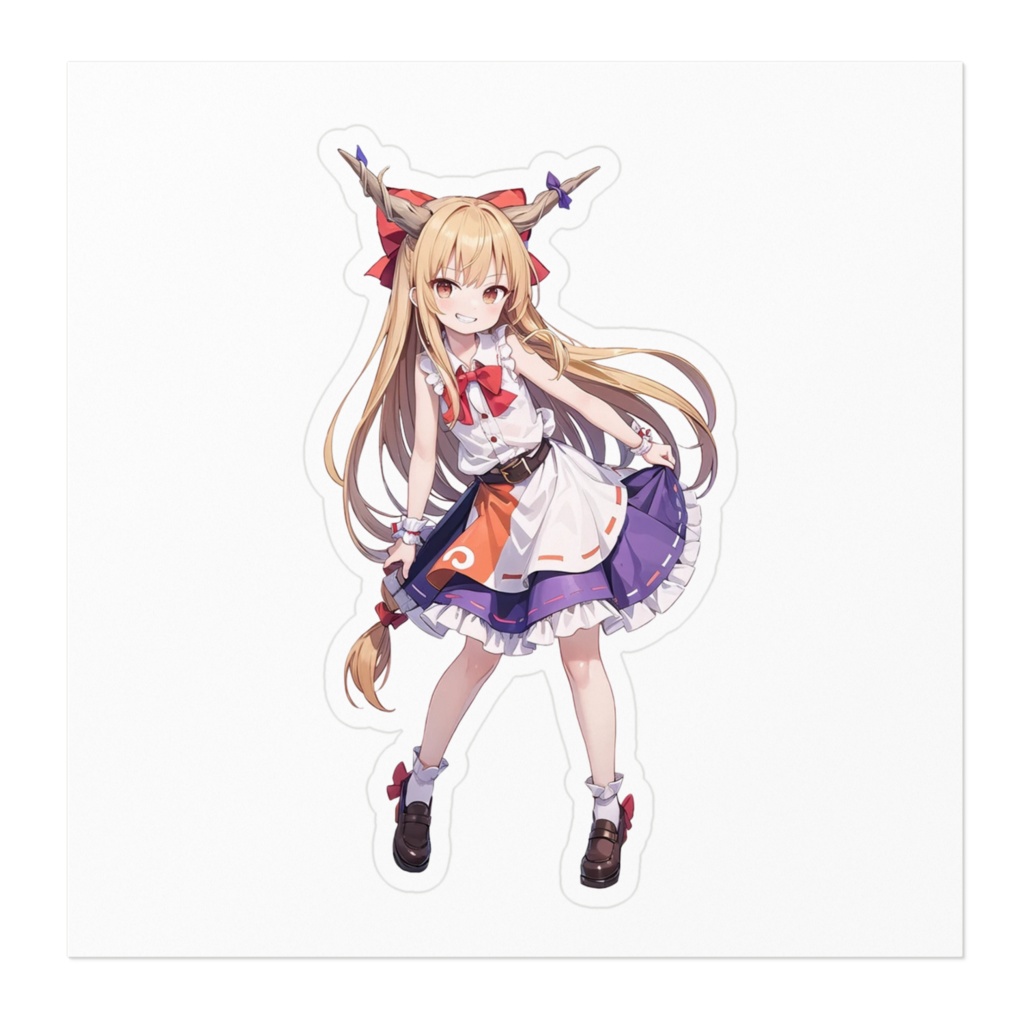 DC東方Projectステッカー 伊吹萃香02