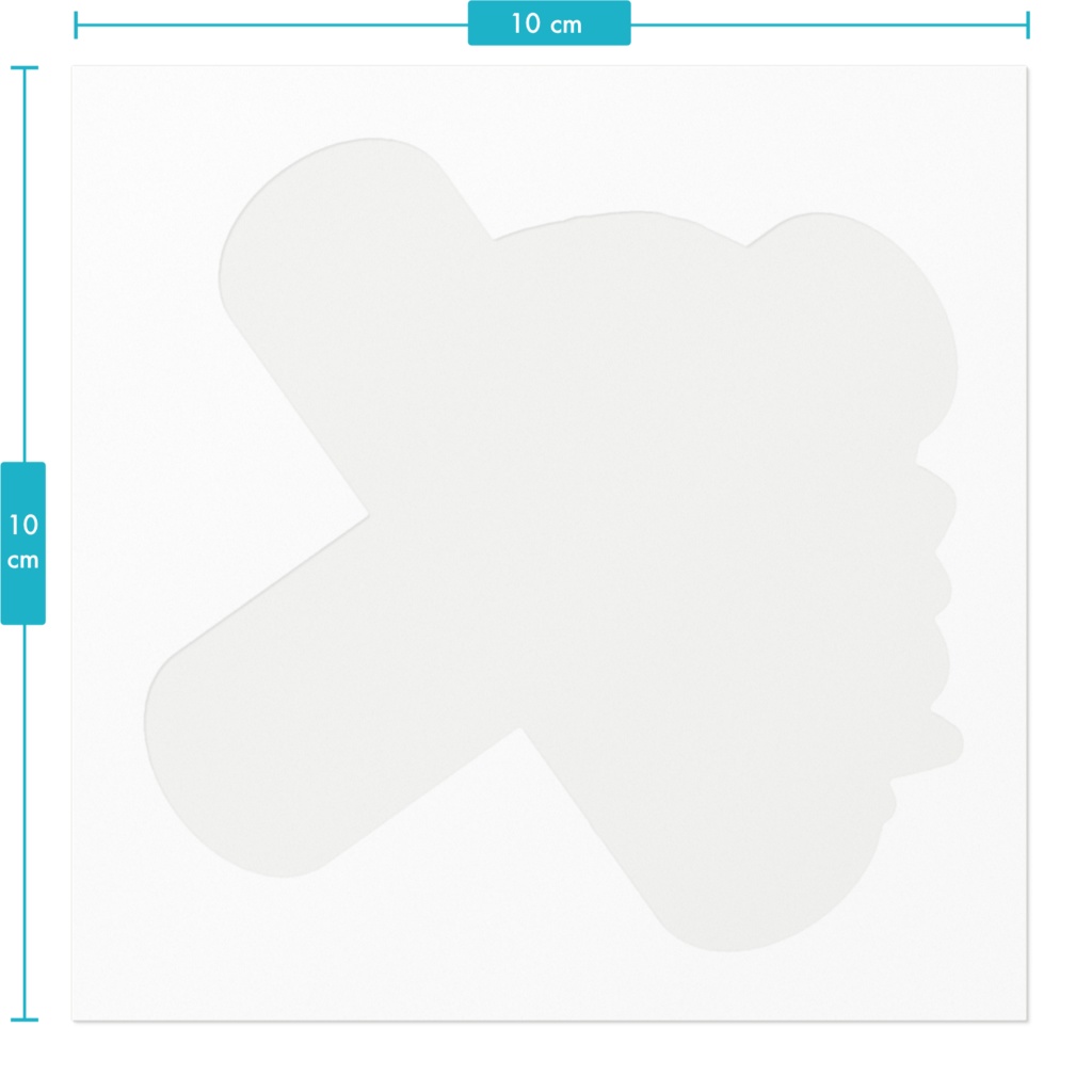 東方Project キズかくしステッカー チルノ ちびきゃらver