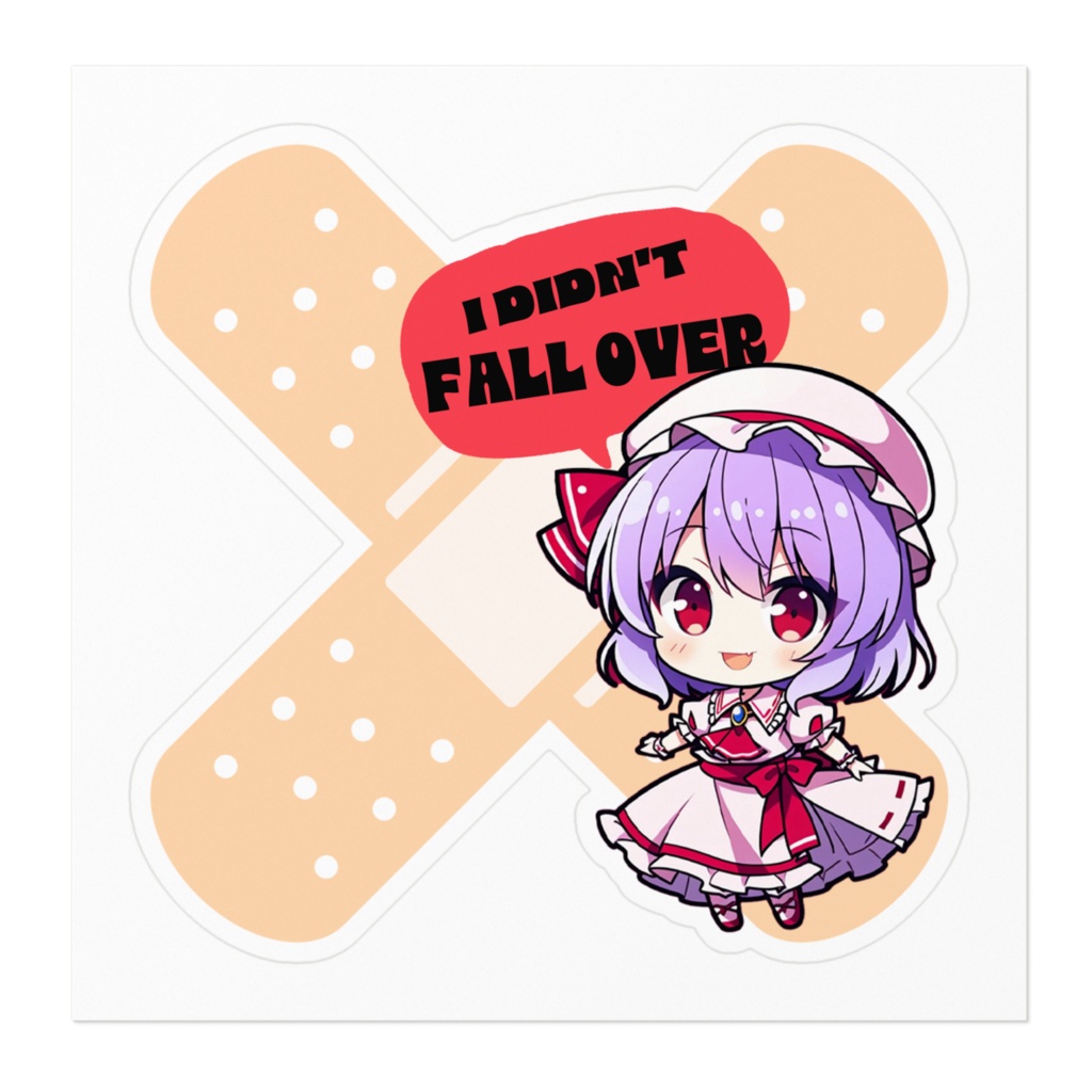 東方Projectキズかくしステッカー レミリア・スカーレット