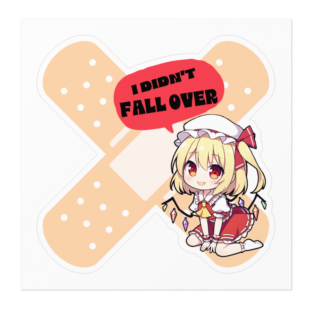 東方Projectキズかくしステッカー フランドール・スカーレット