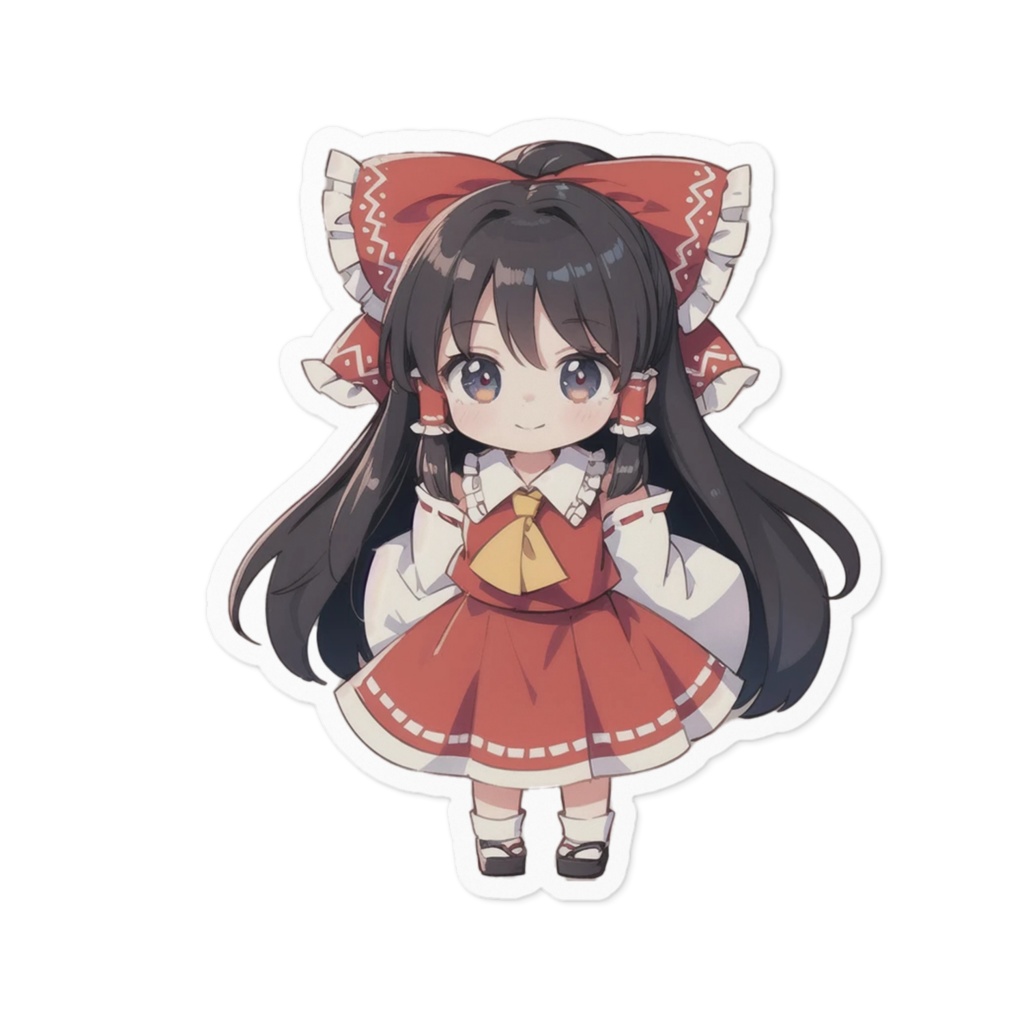 東方Projectちびきゃらステッカー 博麗霊夢①