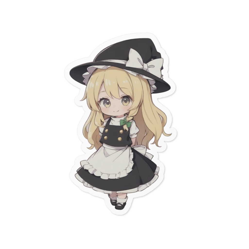 東方Projectちびきゃらステッカー 霧雨魔理沙①