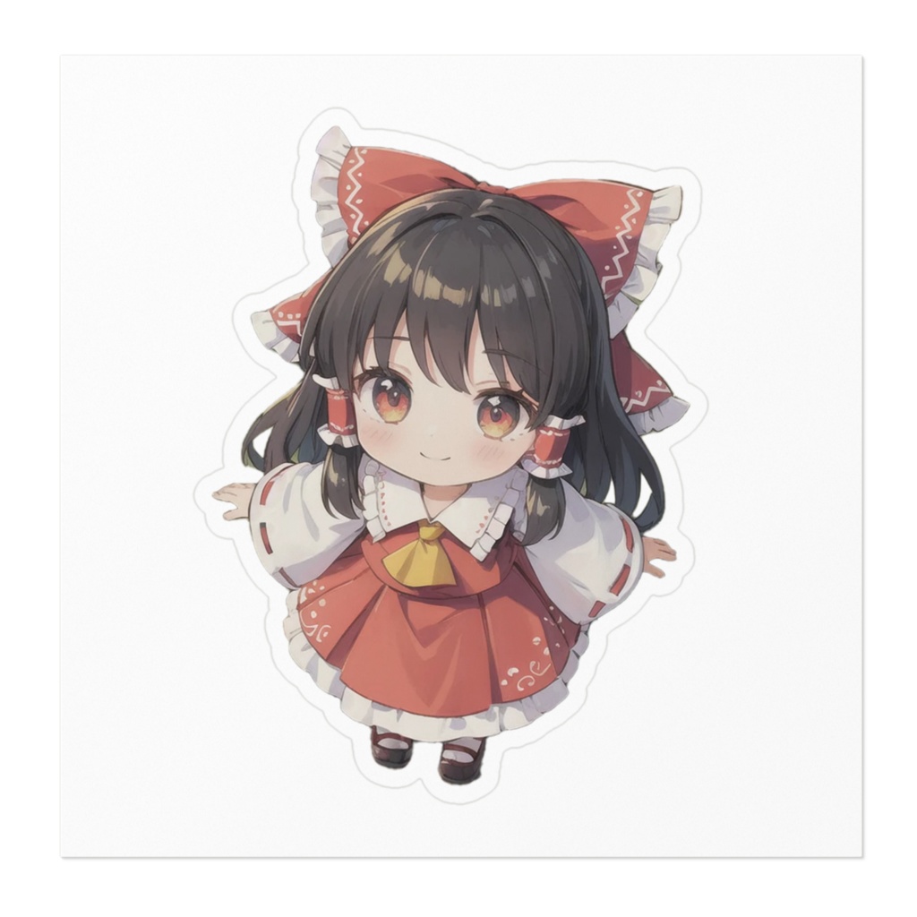 東方Projectちびきゃらステッカー 博麗霊夢②