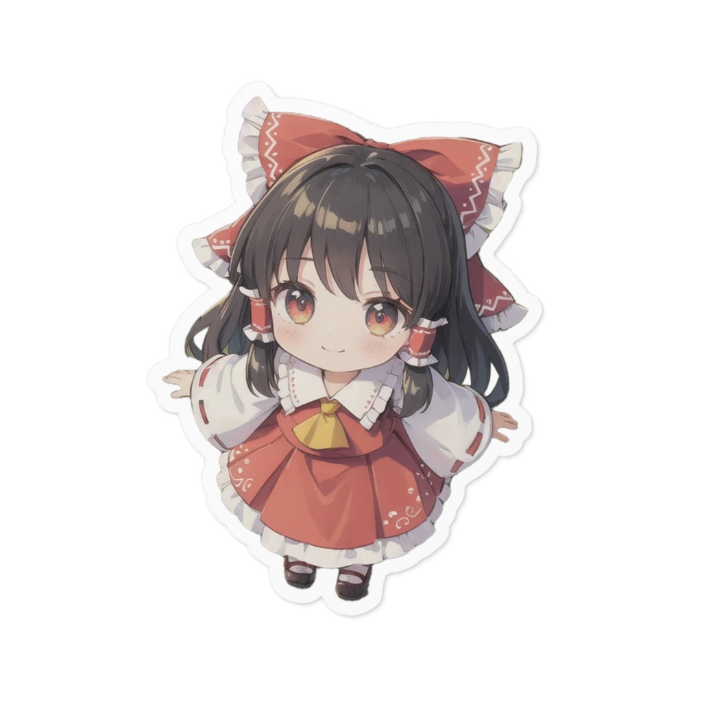 東方Projectちびきゃらステッカー 博麗霊夢②