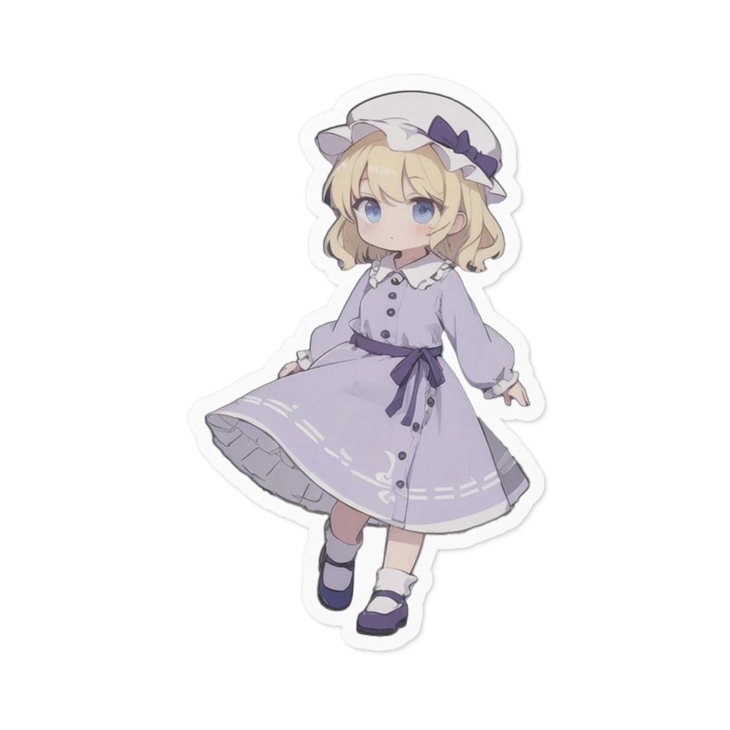 秘封倶楽部ちびきゃらステッカー マエリベリー・ハーン②