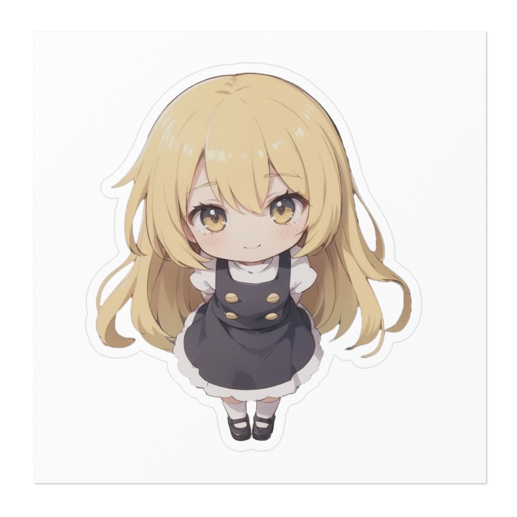 東方Projectちびきゃらステッカー 霧雨魔理沙③